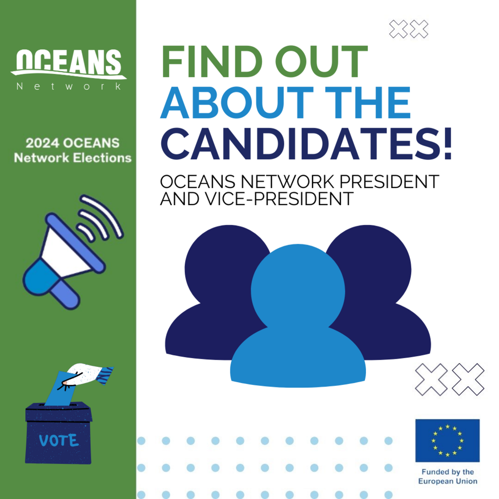 Find out more about the OCEANS Network election candidates for President and Vice President